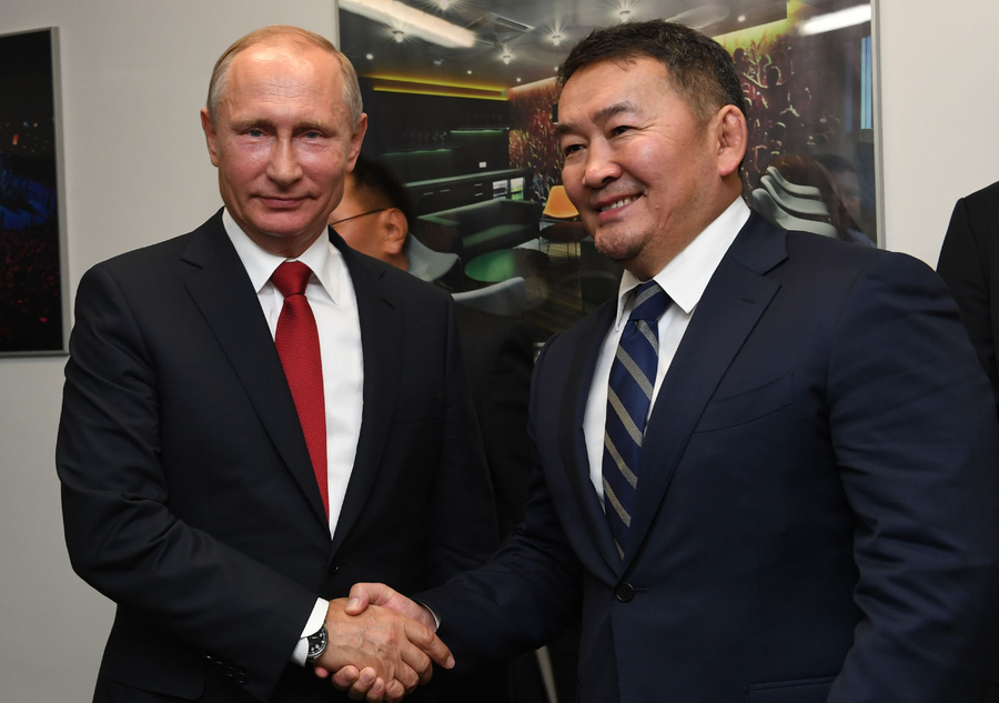 В.Путин, Х.Баттулга нар Халхын Голын ойн баярыг хамт тэмдэглэв