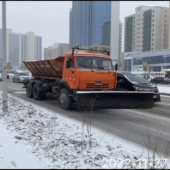 Зам, талбайд 173 тонн бодис, 190 тонн давс цацжээ